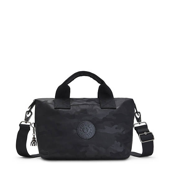 Bolsos Mini Kipling Kala Handbag Negros Camuflados | MX 1321EB